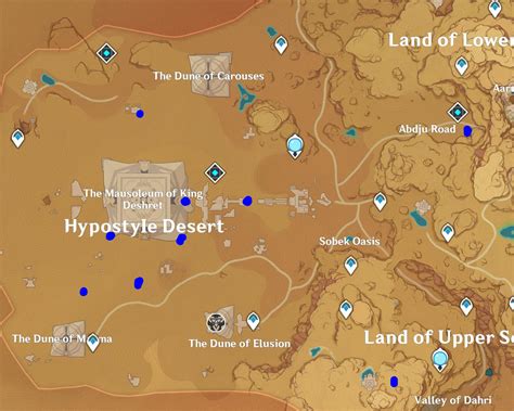 sumeru desert map|All Sumeru Desert Hidden Waypoints and How to Unlock